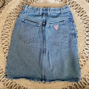 VINTAGE GUESS DENIM SKIRT